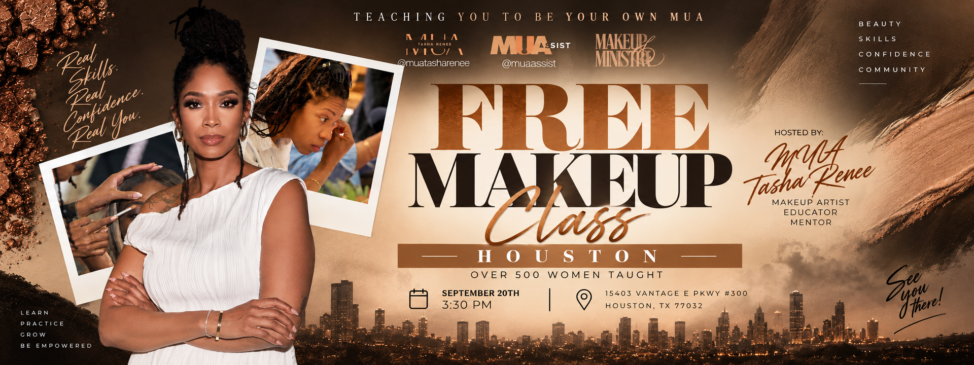 Free Makeup Class Houston 08/20